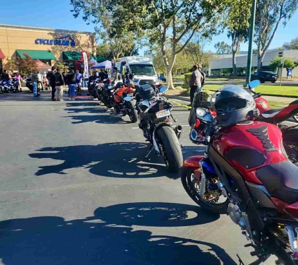 Elena motorcycles, waiting for suspension tuning