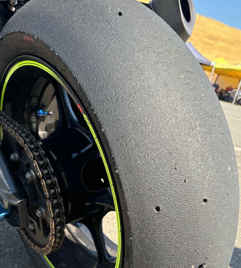 motorcycle slick tire