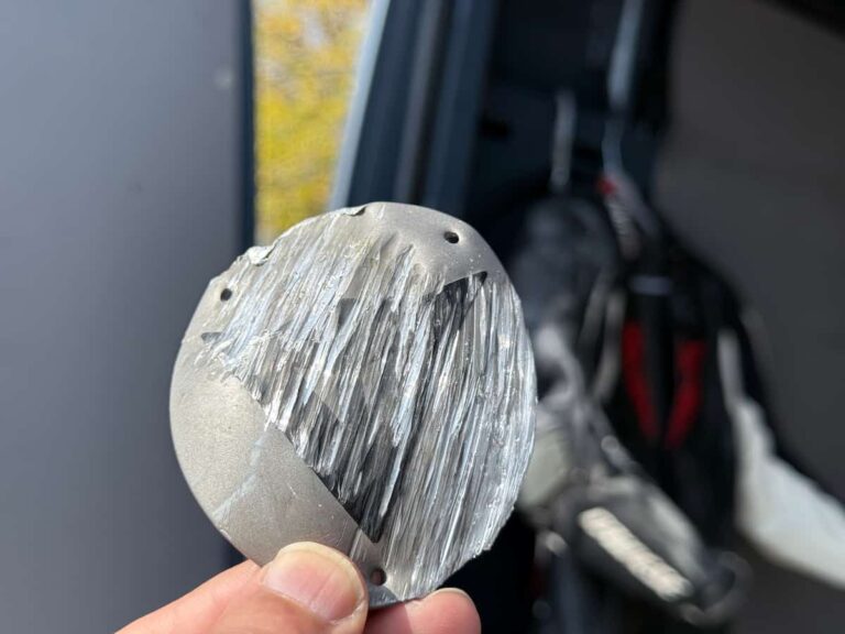 HOME scratched up Dainese leather