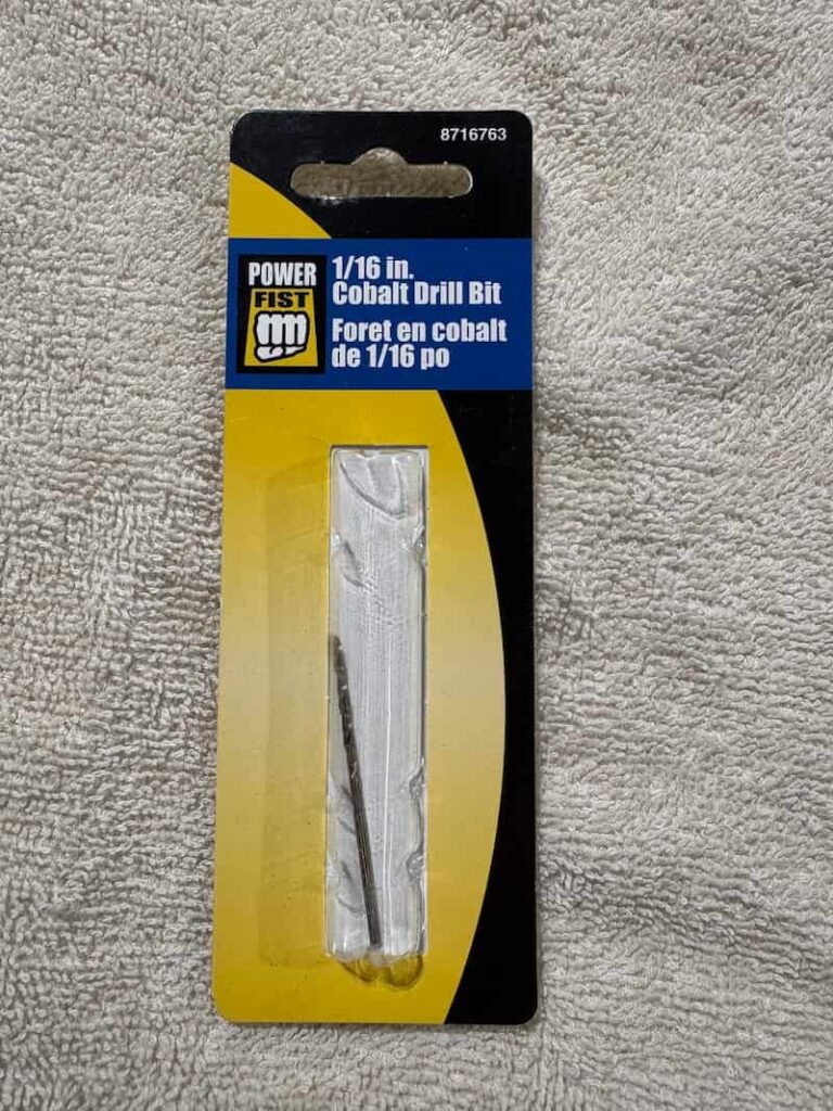 drill bit in a pack